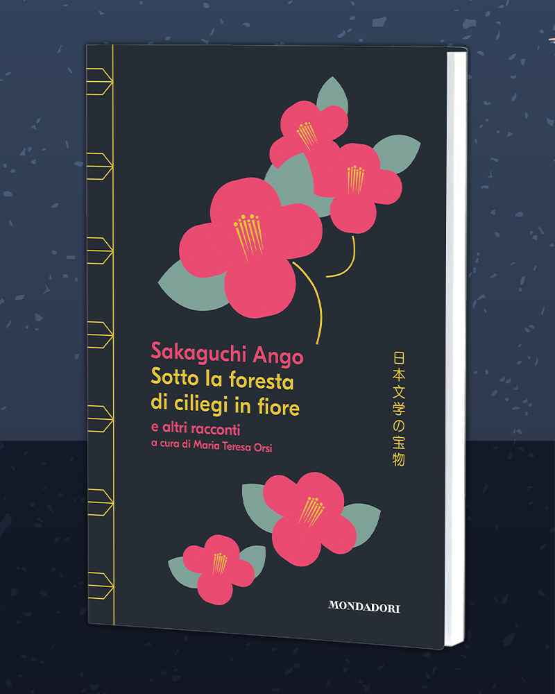 Sotto la foresta di ciliegi in fiore
