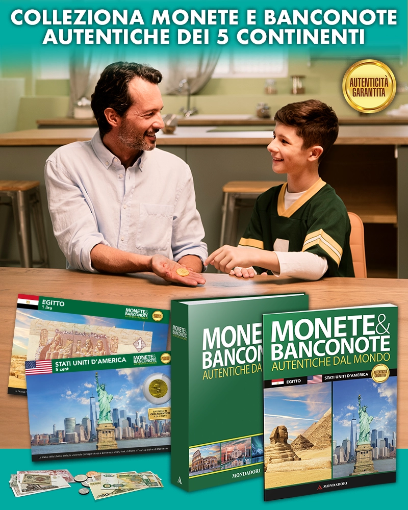 Monete e Banconote Autentiche dal mondo